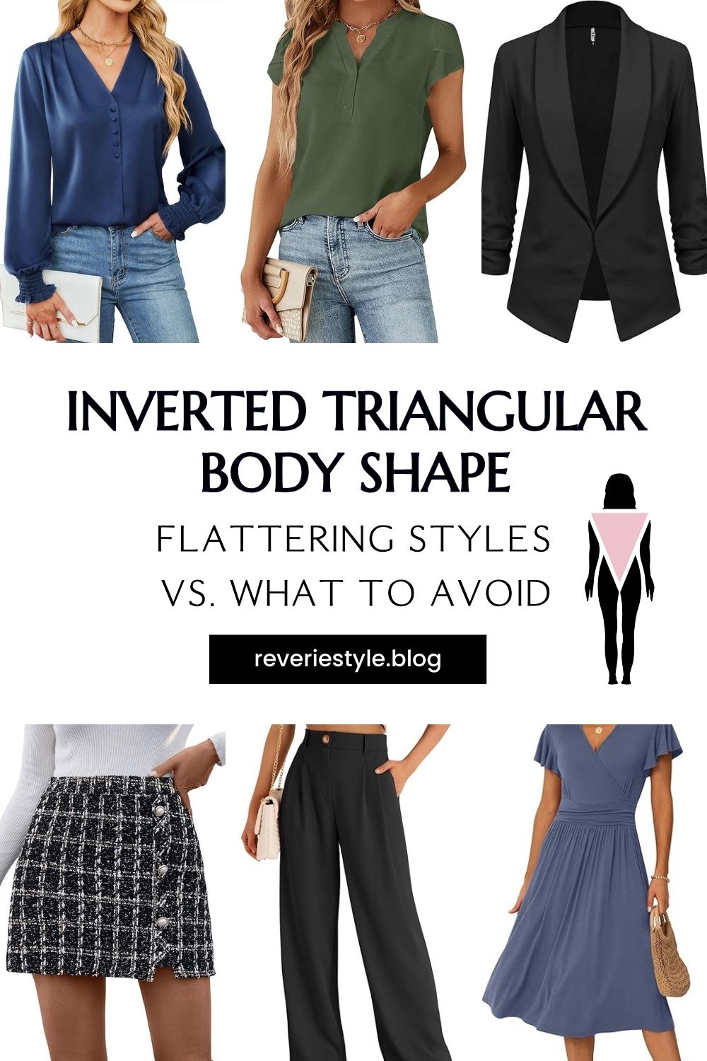 Inverted Triangle Body Shape